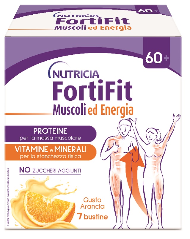 FORTIFIT MUSCOLI&ENERGIA ARANCIA 7 BUSTINE - Fontenova srl