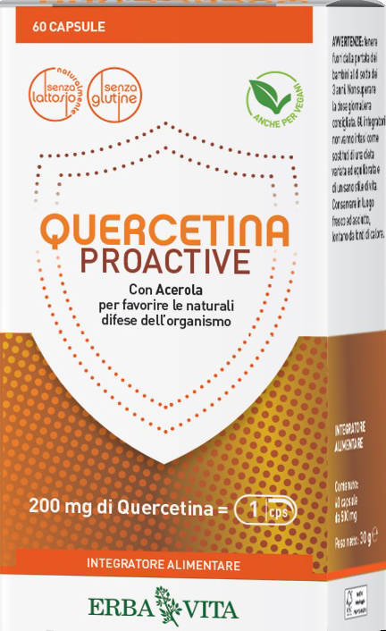 QUERCETINA PROACTIVE 60 CAPSULE - Fontenova srl