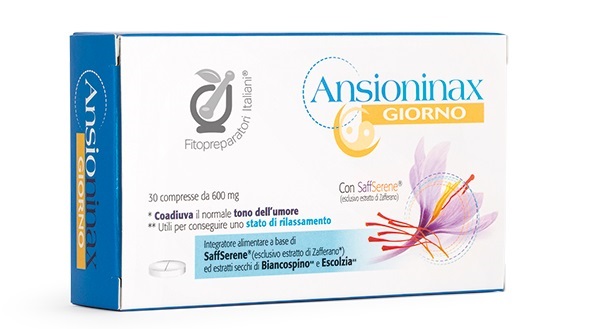 FITOPREPARATORI ITALIANI ANSIONINAX GIORNO 30 COMPRESSE - Fontenova srl