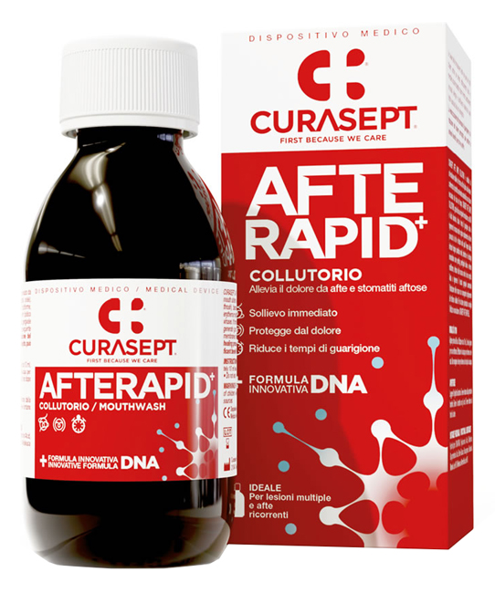 CURASEPT COLLUTORIO AFTE RAPID DNA 125 ML - Fontenova srl