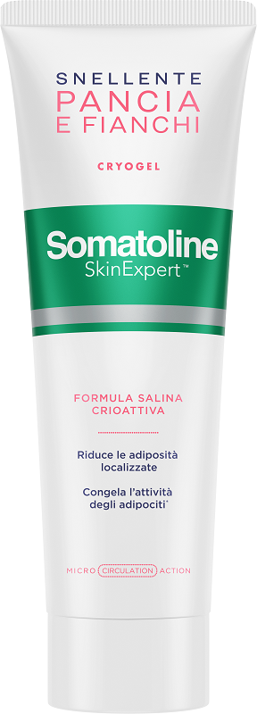 SOMATOLINE SKIN EXPERT SNELLENTE PANCIA FIANCHI CRYOGEL 250 ML - Fontenova srl
