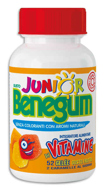 BENEGUM JUNIOR GELEE VITAMINE 52 CARAMELLE - Fontenova srl
