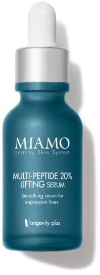 MIAMO LONGEVITY PLUS MULTI PEPTIDE 20% LIFTING SERUM 30 ML - Fontenova srl
