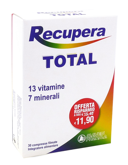 RECUPERA TOTAL 30 COMPRESSE - Fontenova srl