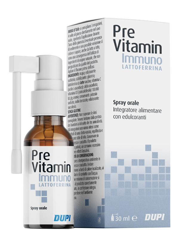 PREVITAMIN IMMUNO LATTOFERRINA 30 ML - Fontenova srl