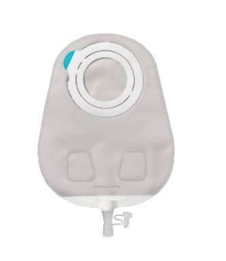 SENSURA MIO FLEX SISTEMA 2 PEZZI CON AGGANCIO ADESIVO SACCA MULTICHAMBER PER UROSTOMIA RIVESTITA 35MM DA 550 ML 30 PEZZI - Fontenova srl