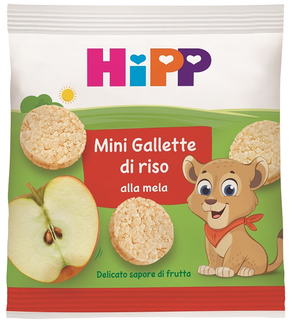 HIPP MINI GALLETTE DI RISO ALLA MELA 30 G - Fontenova srl