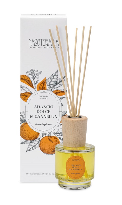 DIFFUSORE BAST ARANCIO DOLCE E CANNELLA 100 ML - Fontenova srl