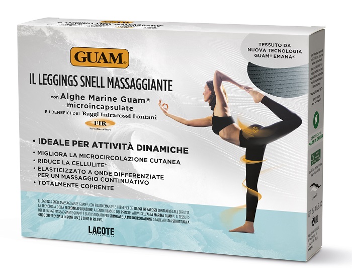 GUAM LEGGINGS SNELL MASSAGGIANTE XS/S - Fontenova srl