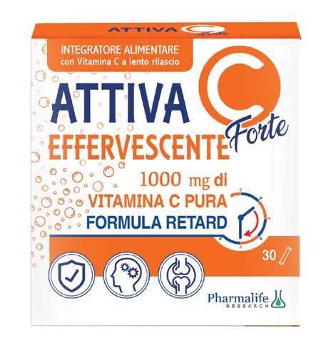 ATTIVA C FORTE EFFERVESCENTE 30 STICK - Fontenova srl