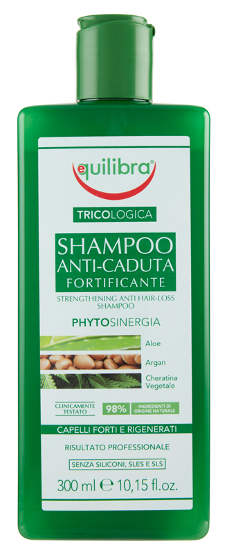 EQUILIBRA SHAMPOO ANTICADUTA FORTIFICANTE 300 ML - Fontenova srl