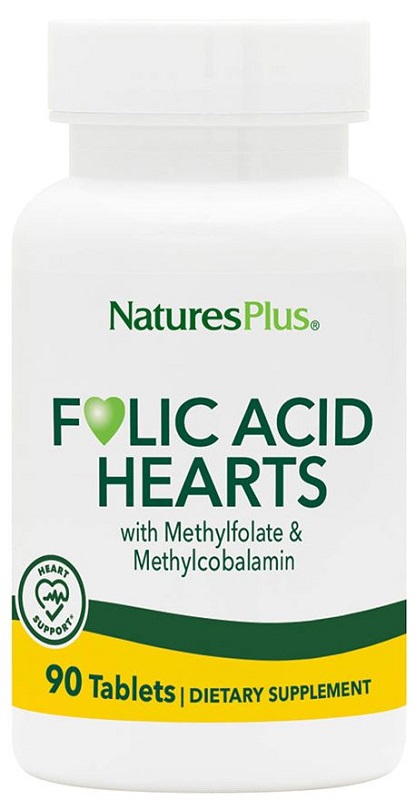 FOLIC ACID HEARTS +B6 B12 90 TAVOLETTE - Fontenova srl