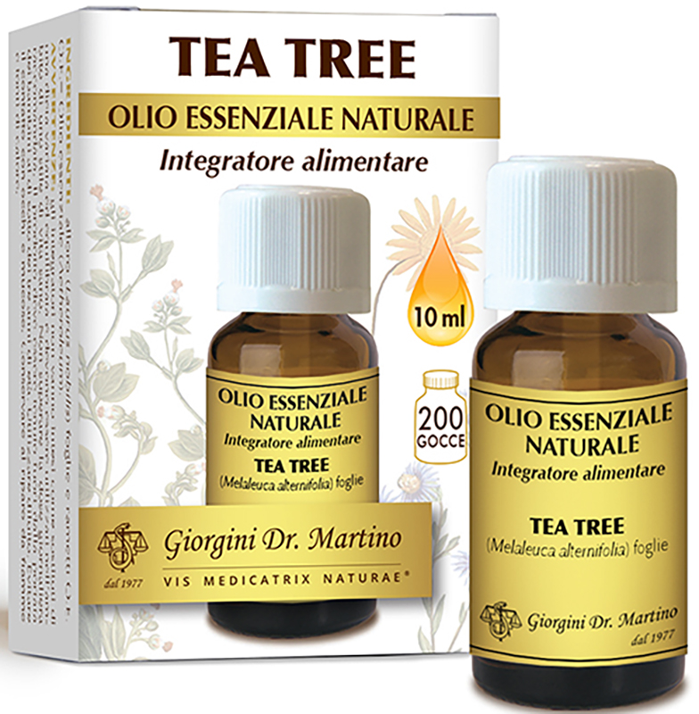 TEA TREE OLIO ESSENZIALE NATURALE 10 ML - Fontenova srl