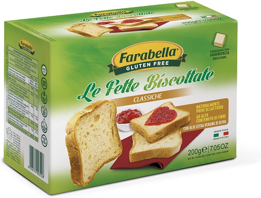 FARABELLA FETTE BISCOTTATE CLASSICHE 200 G - Fontenova srl