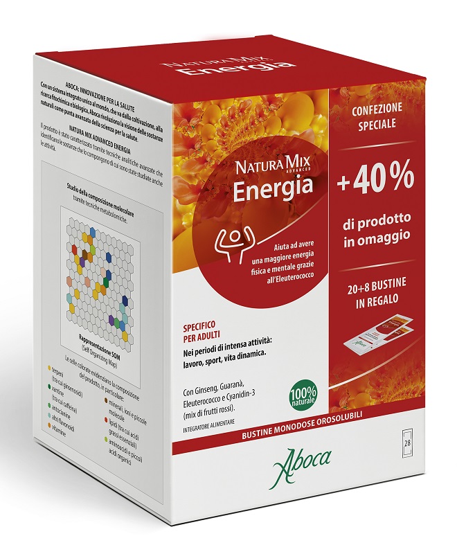 NATURA MIX ADVANCED ENERGIA 28 BUSTINE CONFEZIONE SPECIALE - Fontenova srl