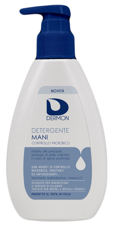 DERMON DETERGENTE MANI CONTROLLO MICROBICO 200 ML - Fontenova srl