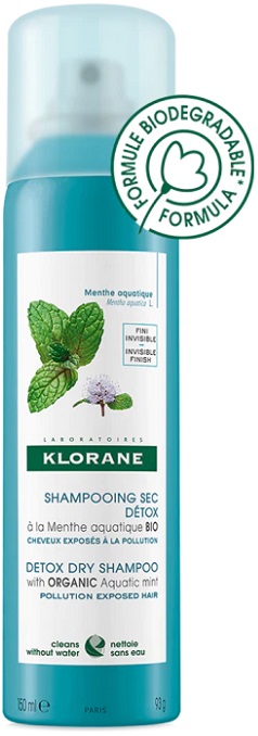 KLORANE SHAMPOO SECCO MENTA 150 ML - Fontenova srl