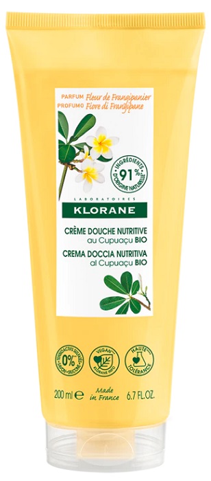 KLORANE CREMA DOCCIA FIORE DI FRANGIPANE 200 ML - Fontenova srl