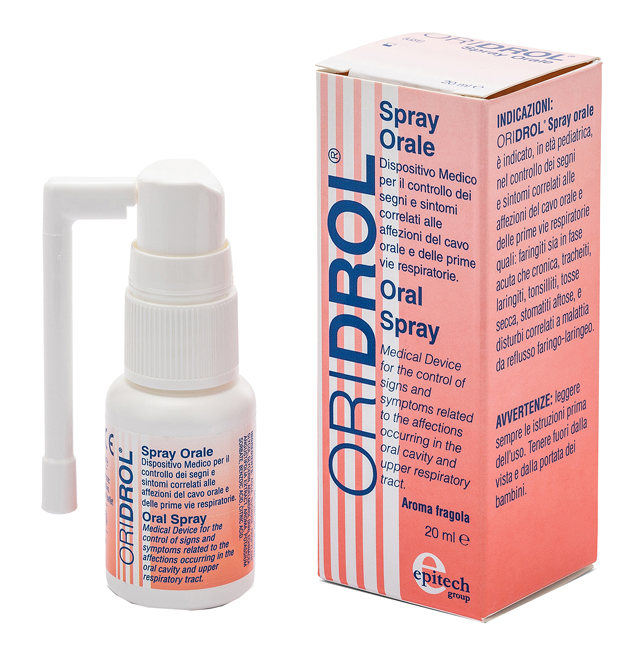ORIDROL SPRAY ORALE 20 ML - Fontenova srl