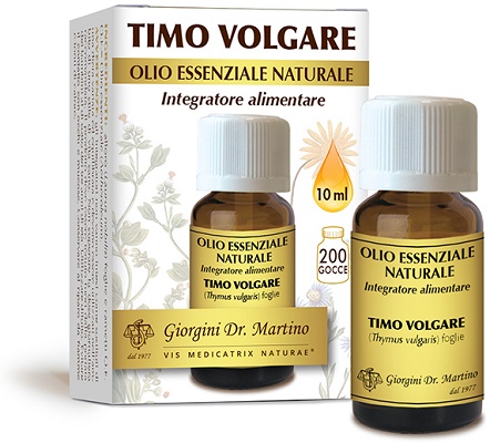 TIMO VOLGARE OLIO ESSENZIALE NATURALE 10 ML - Fontenova srl