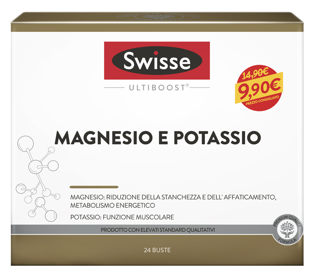 SWISSE MAGNESIO POTASSIO 24 BUSTINE PROMO 2021 - Fontenova srl