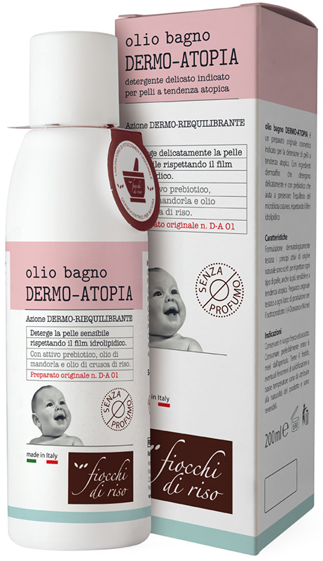 FIOCCHI DI RISO DERMO-ATOPIA OLIO BAGNO - Fontenova srl