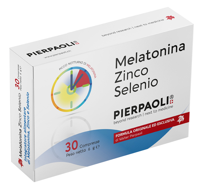 MELATONINA ZINCO SELENIO 30 COMPRESSE - Fontenova srl