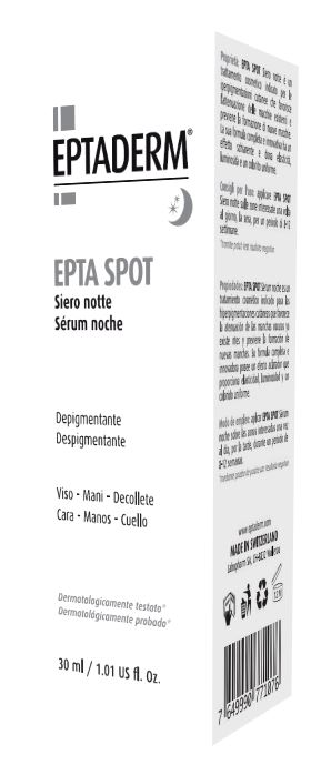 EPTA SPOT NOTTE SIERO DEPIGMENTANTE 30 ML - Fontenova srl