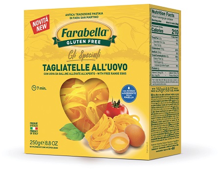 FARABELLA TAGLIATELLE ALL'UOVO 250 G - Fontenova srl