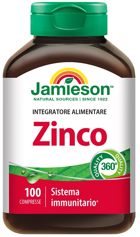 JAMIESON ZINCO 100 COMPRESSE - Fontenova srl