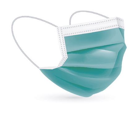 MASCHERINA CHIRURGICA TIPO II NERO 10 PEZZI - Fontenova srl