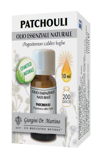 PATCHOULI OLIO ESSENZIALE NATURALE 10 ML - Fontenova srl