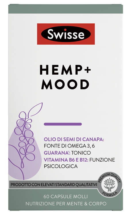 SWISSE HEMP+ MOOD 60 CAPSULE - Fontenova srl