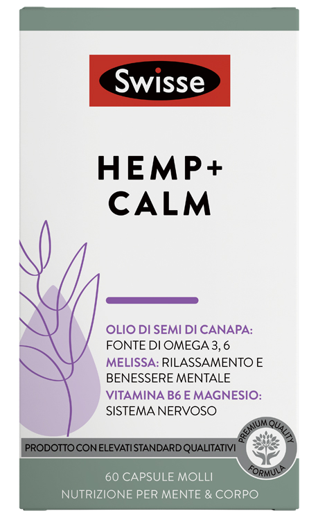 SWISSE HEMP+ CALM 60 CAPSULE - Fontenova srl