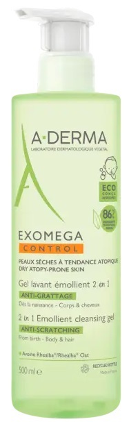 EXOMEGA CONTROL GEL LAVANT 2IN1 500 ML - Fontenova srl