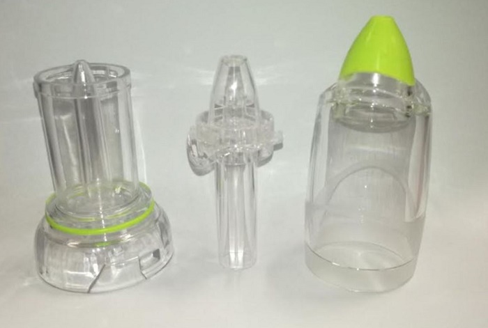 KIT DI RICAMBIO COMPLETO RINOWASH EGO CON VASCHETTA PORTAFARMACO + ATOMIZZATORE + GUARNIZIONE DI TENUTA + CAMPANA ESTERNA - Fontenova srl