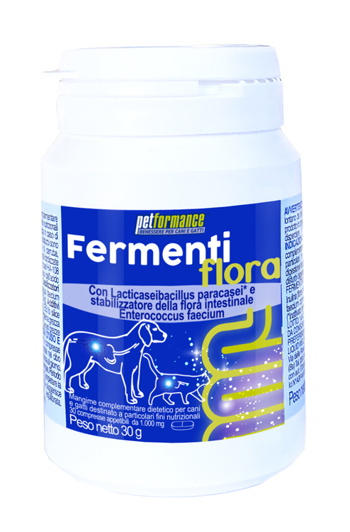 PETFORMANCE FERMENTIFLORA 30 COMPRESSE - Fontenova srl