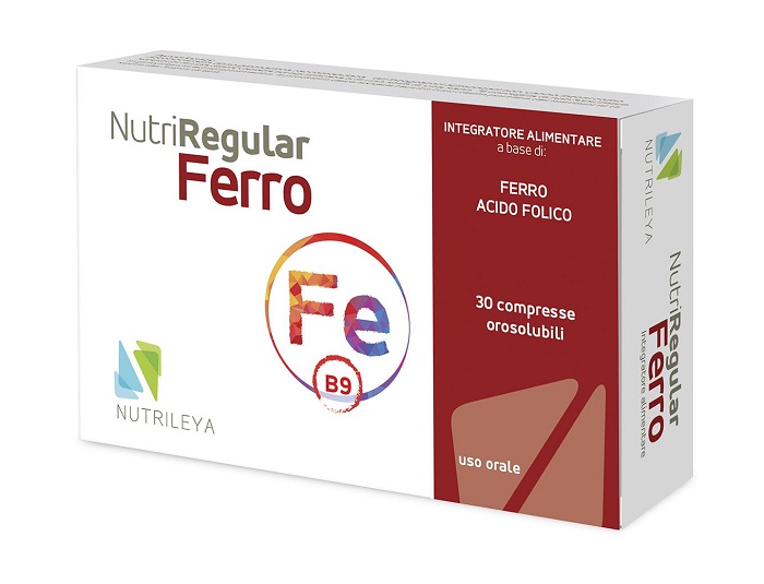 NUTRIREGULAR FERRO 30 COMPRESSE OROSOLUBILI - Fontenova srl