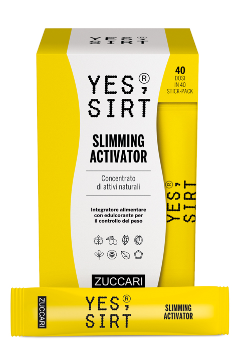 YES SIRT SLIMMING ACTIVATOR 40 STICKPACK DA 2,5 G - Fontenova srl