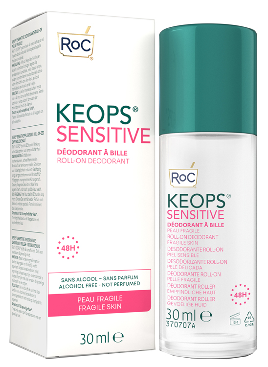 ROC KEOPS DEODORANTE ROLL-ON 48H SENSITIVE 30 ML - Fontenova srl