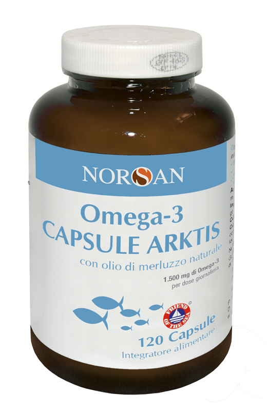 NORSAN OMEGA 3 ARKTIS 120 CAPSULE - Fontenova srl