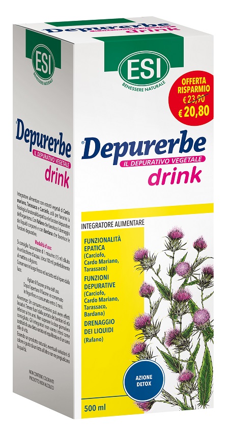 ESI DEPURERBE DRINK 500 ML - Fontenova srl