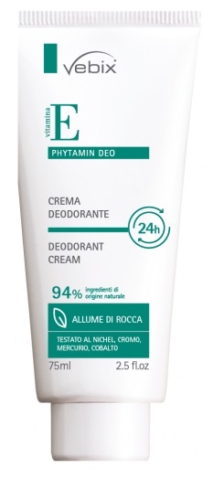 VEBIX PHYTAMIN E DEO PERFORMANCE CREMA DEO 24H-75ML ALLUME DI ROCCA - Fontenova srl