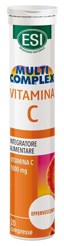 ESI MULTICOMPLEX VITAMINA C 20 COMPRESSE EFFERVESCENTI - Fontenova srl