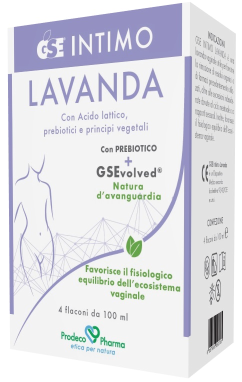 GSE INTIMO LAVANDA 4 FLACONI DA 100 ML - Fontenova srl
