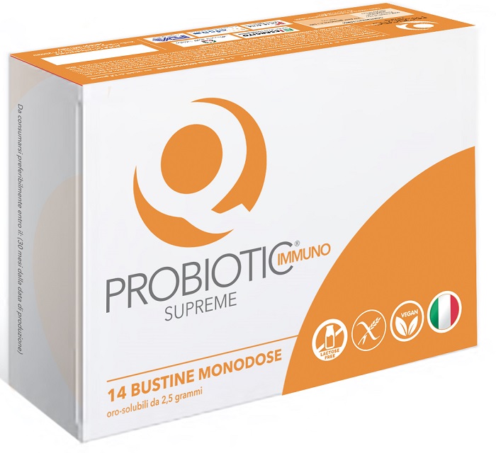 Q-PROBIOTIC IMMUNO SUPREME 14 BUSTINE - Fontenova srl