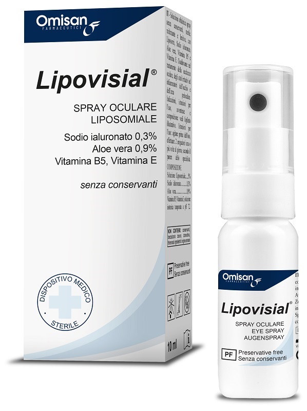 SPRAY OCULARE LIPOSOMIALE LIPOVISIAL 10 ML - Fontenova srl