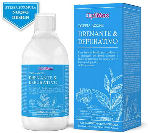 OPTIMAX DRENANTE DEPURATIVO 500 ML - Fontenova srl