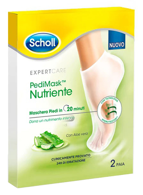 SCHOLL PEDIMASK ALOE VERA 2 PEZZI - Fontenova srl