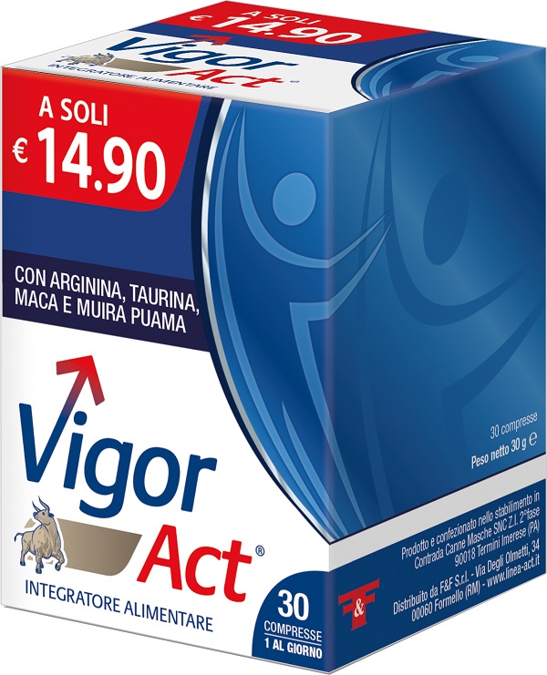 VIGOR ACT 30 COMPRESSE - Fontenova srl